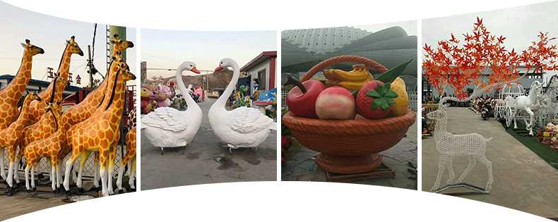 仿真景觀擺件，卡通景觀雕塑